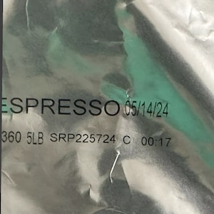 10 lbs (5 lbs x 2 Bags) Starbucks Espresso Whole Bean BBMAY2024 ****See Description****