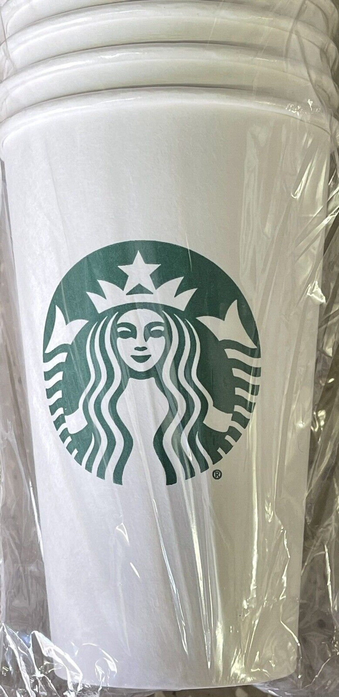 88 New Sealed STARBUCKS Disposable Paper CUPS Tall (12 Oz) First Sip - Etsy