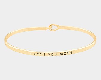 I Love You More Bracelet 2025 | ciclica.eu