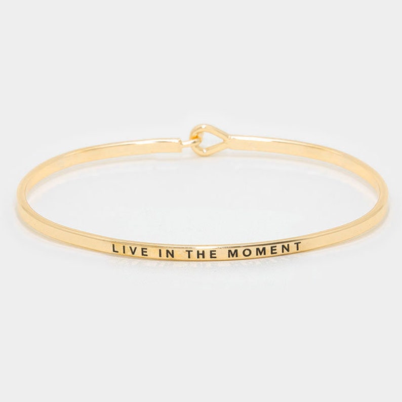 Inspirational Bracelet, Message Engraved Bracelet, Personalized bangle, Monogram Bracelet,Gift for mom,Family Jewelry, valentine's day gift image 5