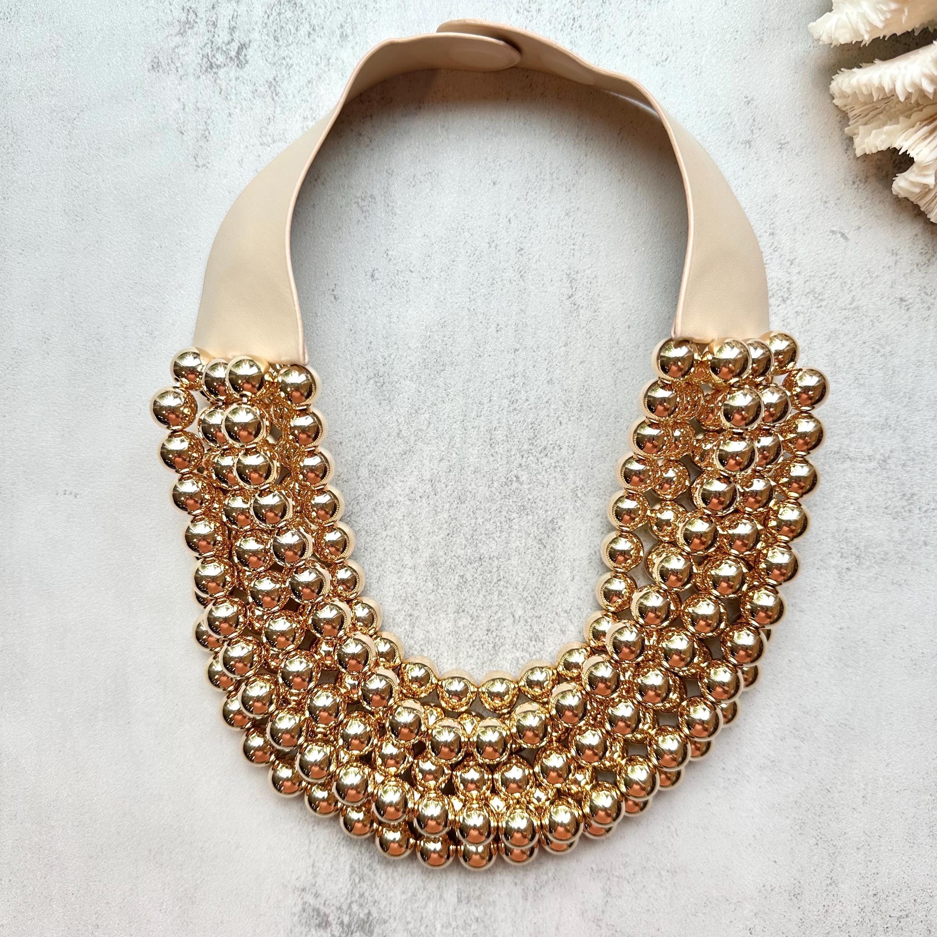 Gold Statement Necklace