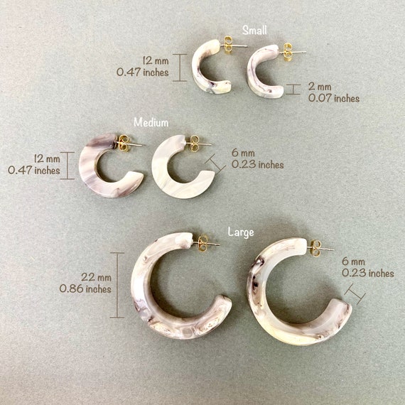 Tortoise Hoop Earrings Gray Tortoise Hoop Earrings Tortoise Shell Hoop Earrings Tortoise Hoop Earrings Lightweight Hoops Hoop Earrings Etsy Canada