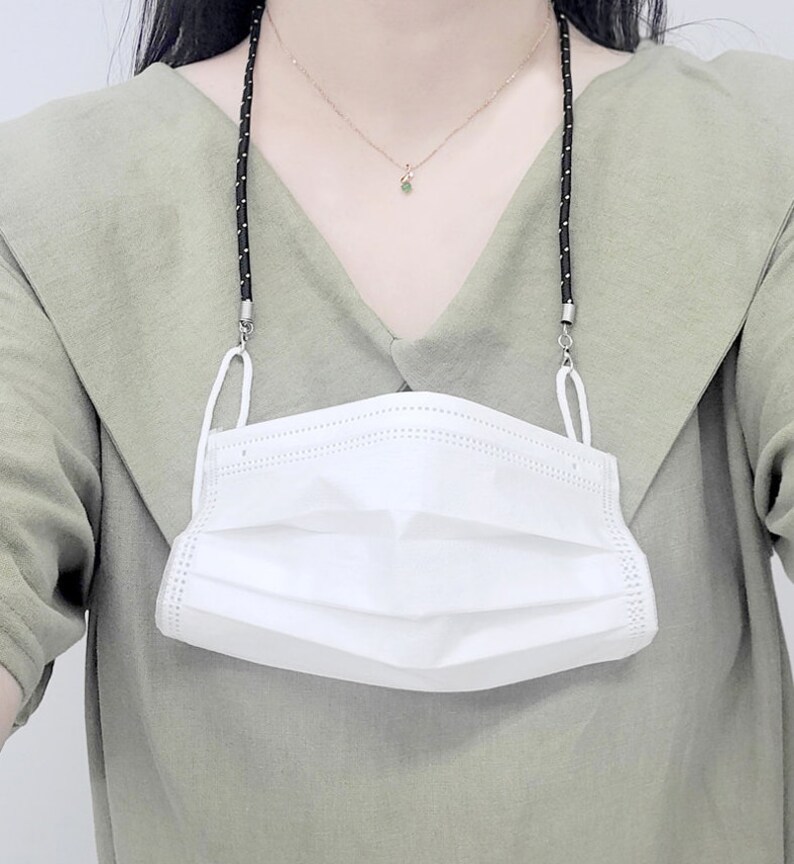 Face Mask Lanyard Face Mask Necklace Neon Face Mask Strap Etsy