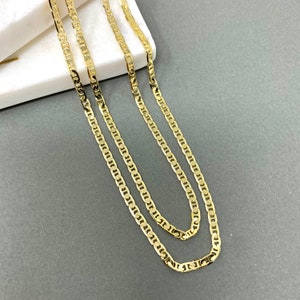 14K Gold Plated Chain, 9",16",18",20 Gold Chain, Gold Chain, Simple Gold Chain, Layer Link Chain,Herringbone Chain,Gifts