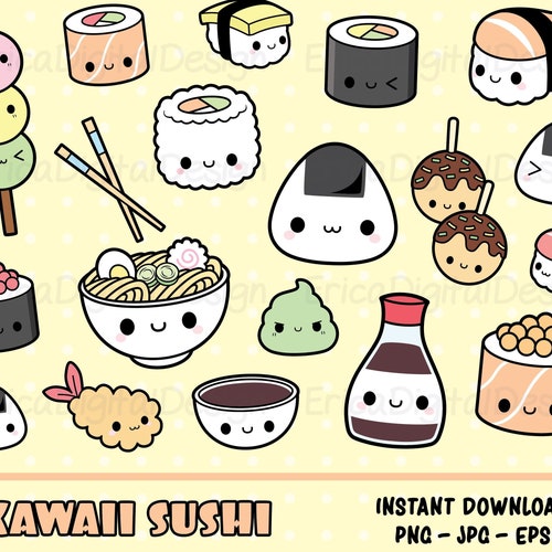 japanese food clipart black and white cross