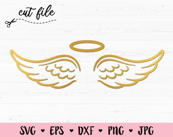 Angel Wings Svg Etsy