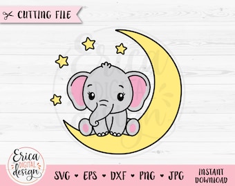 Download Baby Elephant Svg Etsy
