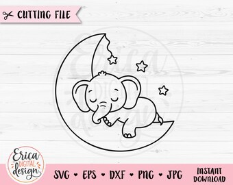 Download Baby Elephant Svg Etsy