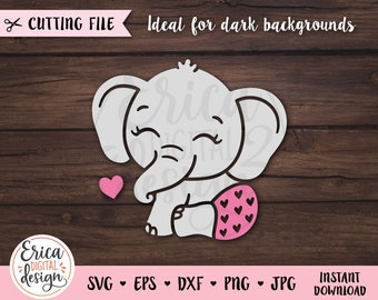 Download Baby Elephant Svg Etsy