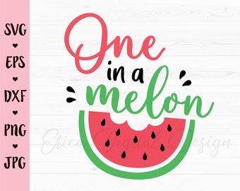 Download One In A Melon Svg Etsy