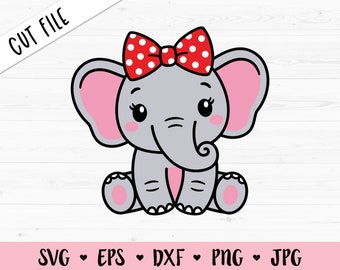 Download Baby Elephant Svg Etsy