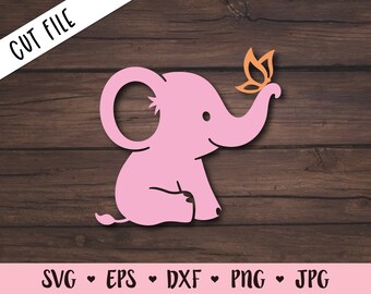 Download Baby Elephant Svg Etsy