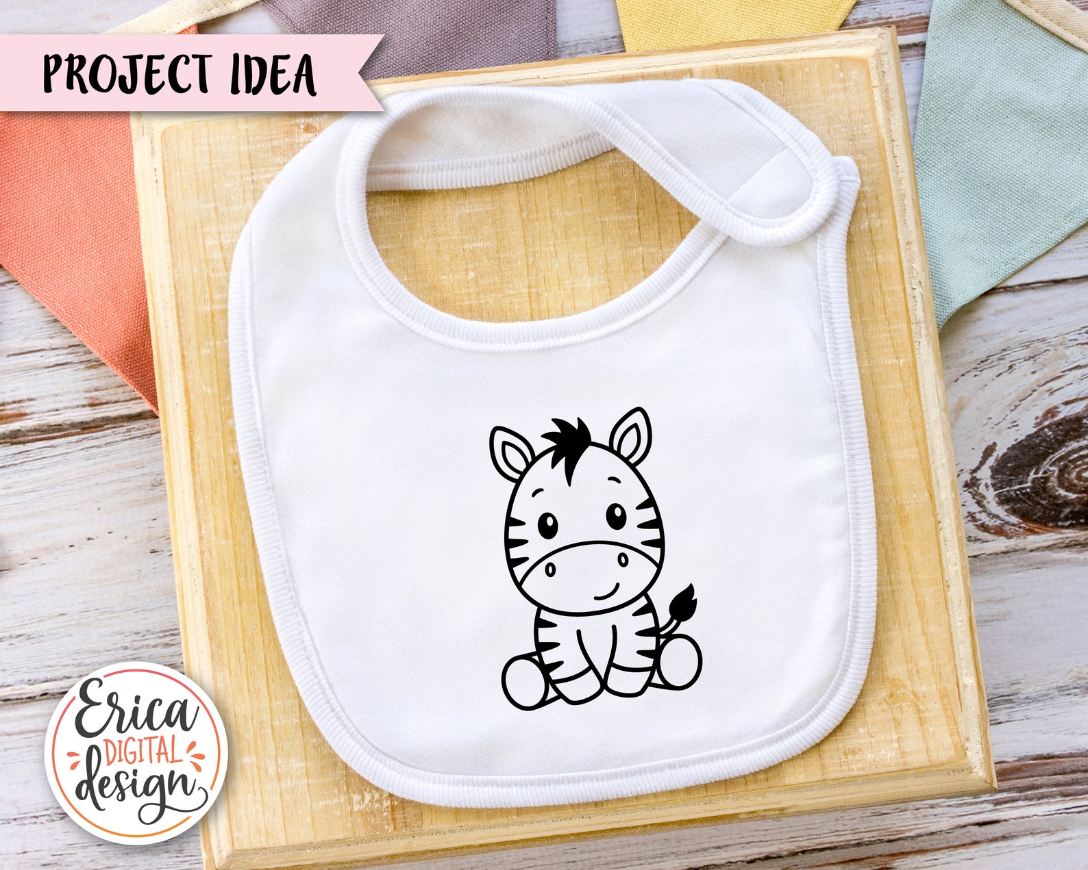 Zebra SVG Cute Baby Zebra Outline Cut File Cricut Silhouette - Etsy