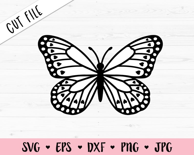 Free Free 325 Silhouette Monarch Butterfly Svg SVG PNG EPS DXF File