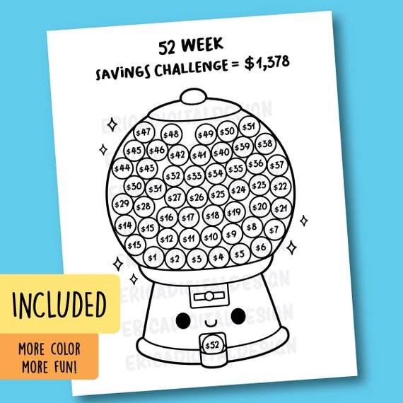 52 Week Money Saving Challenge (2019) — SueTanya Mchorgh