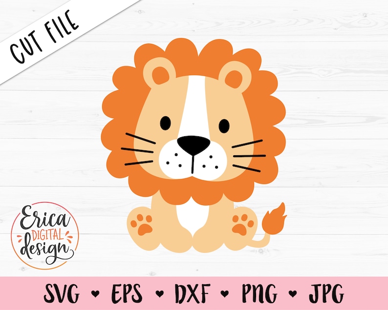 Free Free 93 Cute Lion Silhouette Svg SVG PNG EPS DXF File