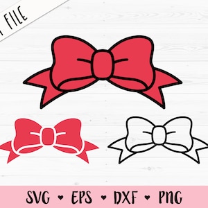 Arco SVG Bundle Carino Fiocco taglio file di taglio Baby Girl bows vettore Bow Monogram Topper Capelli bow Ribbon Silhouette Cricut Vinyl Iron su Camicia Decal