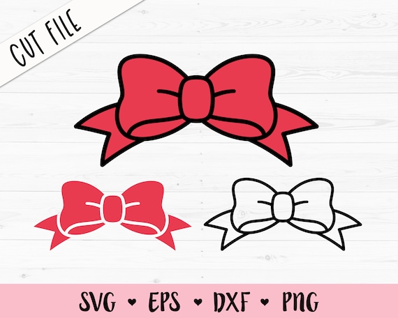 Download Bow Svg Bundle Cute Bow Tie Cut File Baby Girl Bows Vector Bow Etsy