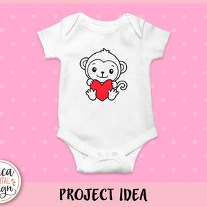 Safari Animals With Heart SVG Cut File Cricut Silhouette Cute African ...