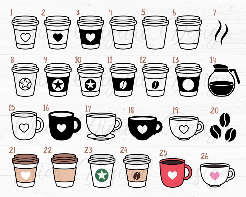 Coffee Svg Bundle Coffee Cup Cut File Coffee Mug Coffee To Go Coffee Bean Coffee Lover Mom Fuel Silhouette Cricut Vinyl Decal Funny Shirt Clip Art Art Collectibles Kromasol Com