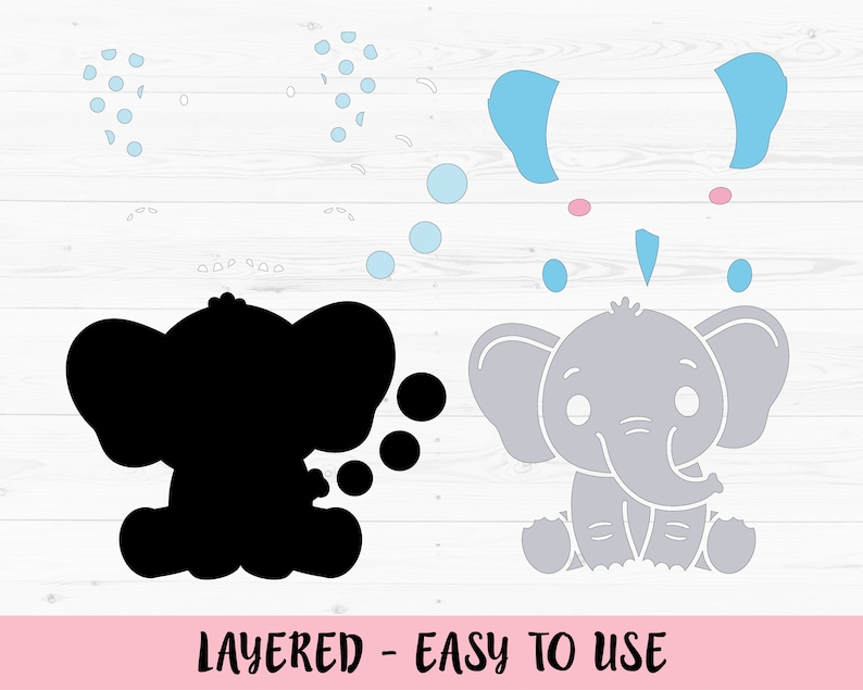 Download 158+ Baby Elephant Svg Cut File SVG PNG EPS DXF in Zip File