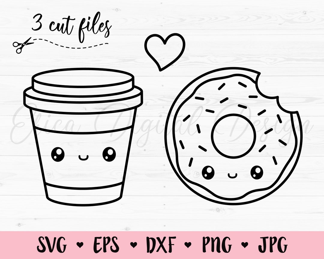 Desenho de Comidas Kawaii BFF  Cute best friend drawings, Bff, Cute  doodles drawings