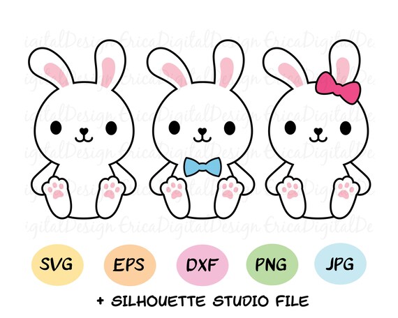 Download Bunny Svg Easter Bunny Layered Cutting File Cute Baby Rabbit Etsy