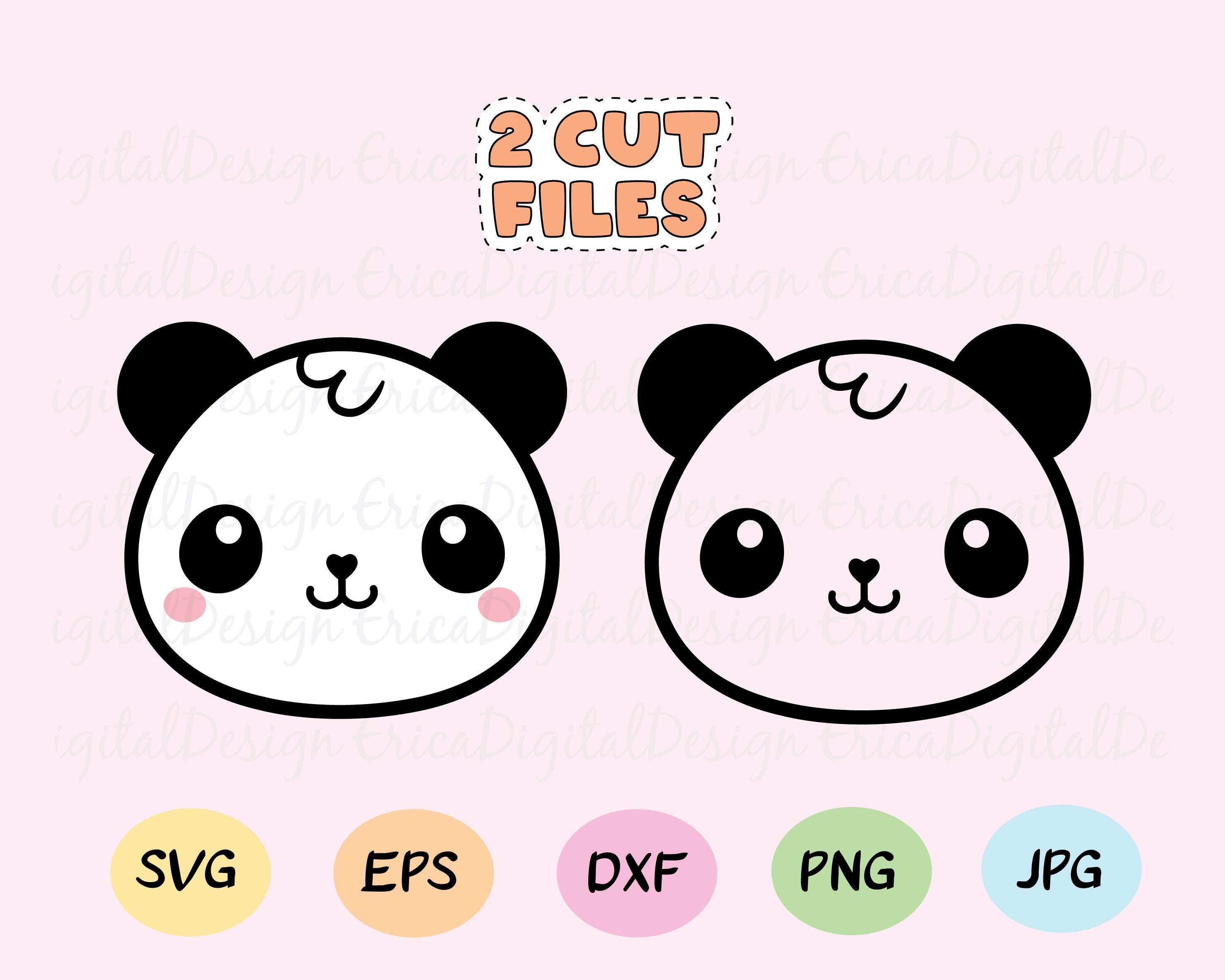 HOW TO DRAW A CUTE KAWAII PANDA EASY 🐼❤️ 