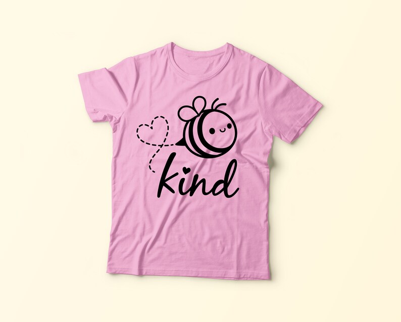 Download Be Kind SVG Bee Kind cut file Kindness T-shirt Cute bee | Etsy