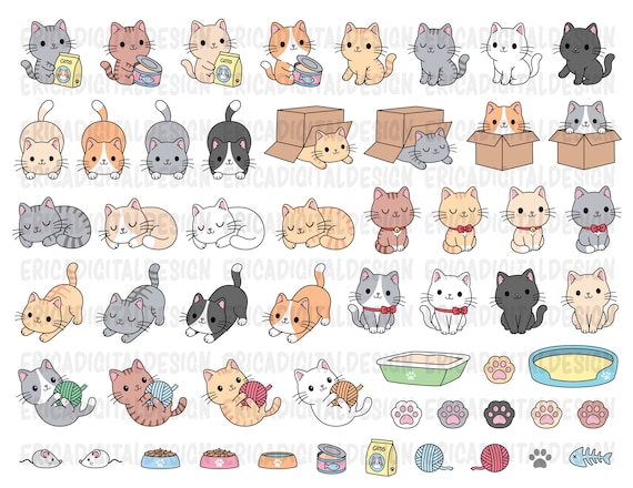 Printables - Cute Cats 1