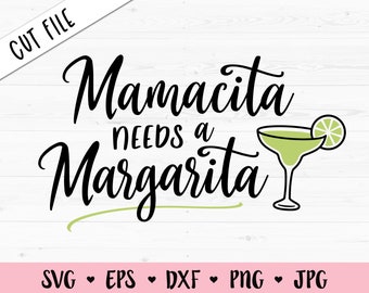Alcohol svg T-Shirt svg Silhouette Cut Files for Cricut Margarita Quote svg white Instant Download File SNT Instant Clipart