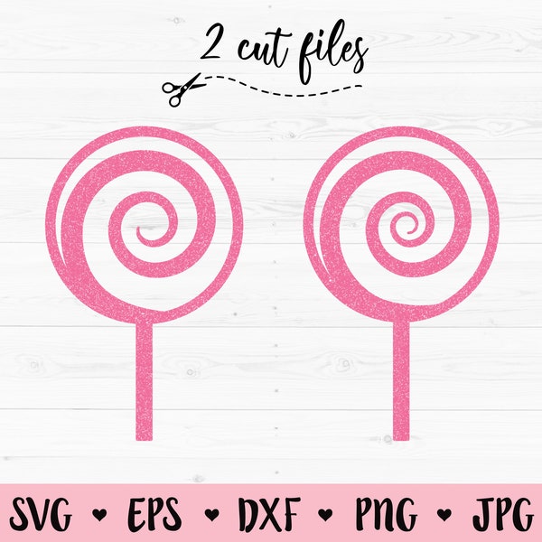 Lollipop SVG Cute Lollipop cut file Halloween cutting file Birthday Party candies Sweets Silhouette Cameo Curio Cricut Vinyl Baby Girl Shirt