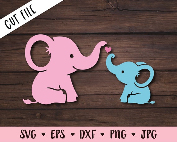 Download Mom Baby Elephant Svg Big Sister Little Brother Cut File Etsy