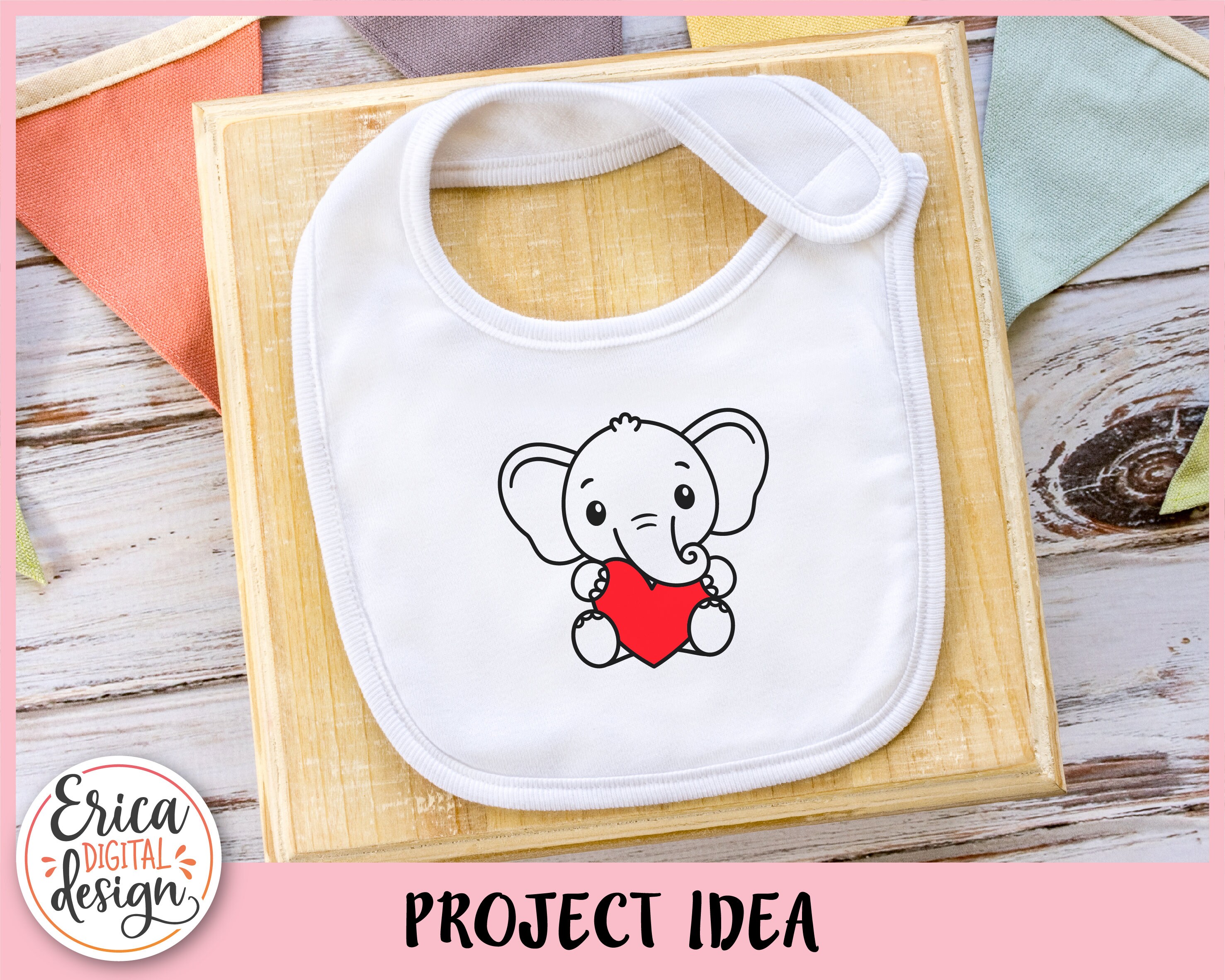 Safari Animals With Heart SVG Cut File Cricut Silhouette Cute African ...