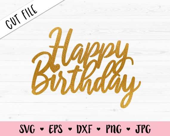 Happy 14th Birthday Personalized Cake Topper Svg Fourteenth -  Portugal