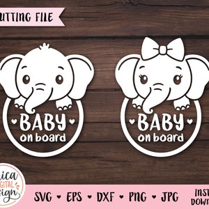 ADESIVO BIMBA BIMBO A BORDO BABY ON BOARD Stock Vector