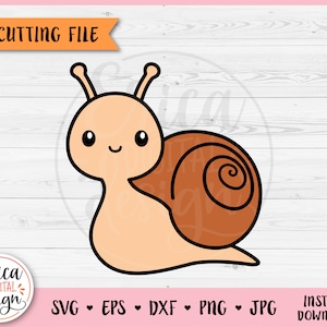 Süße Schnecke geschichteten SVG geschnitten Datei für Cricut Silhouette Baby Schnecke Clipart PNG Wald Wald Tier Kleinkind Shirt Baby Shower Body Vinyl