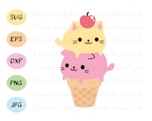 Cat ice cream cone cheap shirt