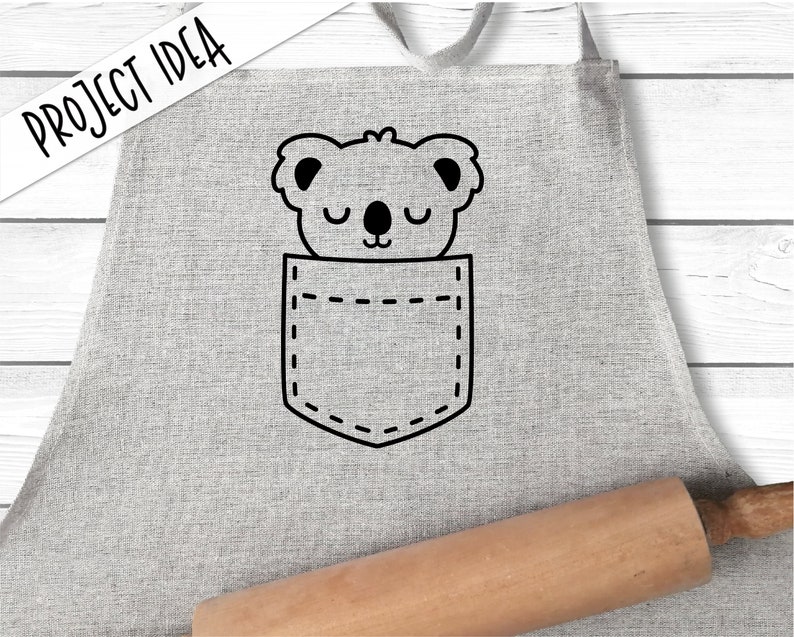 Download Art Collectibles Clip Art Cute Koala Svg Baby Koala In A Pocket Cut File Kawaii Sleeping Koala Funny Lazy Animal Koala Face Kids Adult Shirt Silhouette Cricut Vinyl