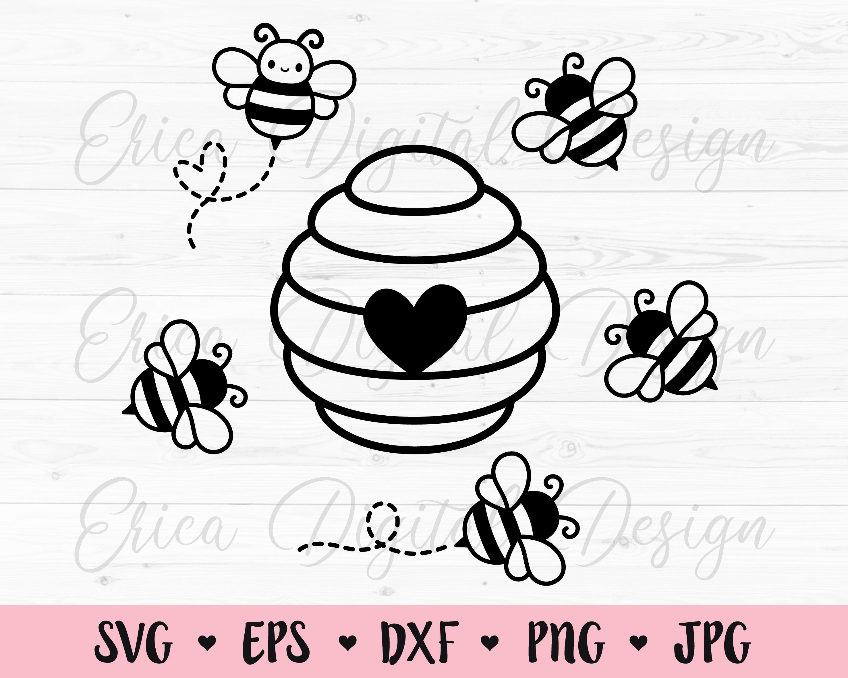 I teach the cutest bees in the beehive, bee svg, bee clipart - Inspire  Uplift