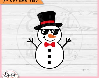 Funny Snowman layered SVG cut file for Cricut Silhouette Funny Christmas Snowman Clipart Winter Holiday Baby Christmas Shirt Iron on Vinyl