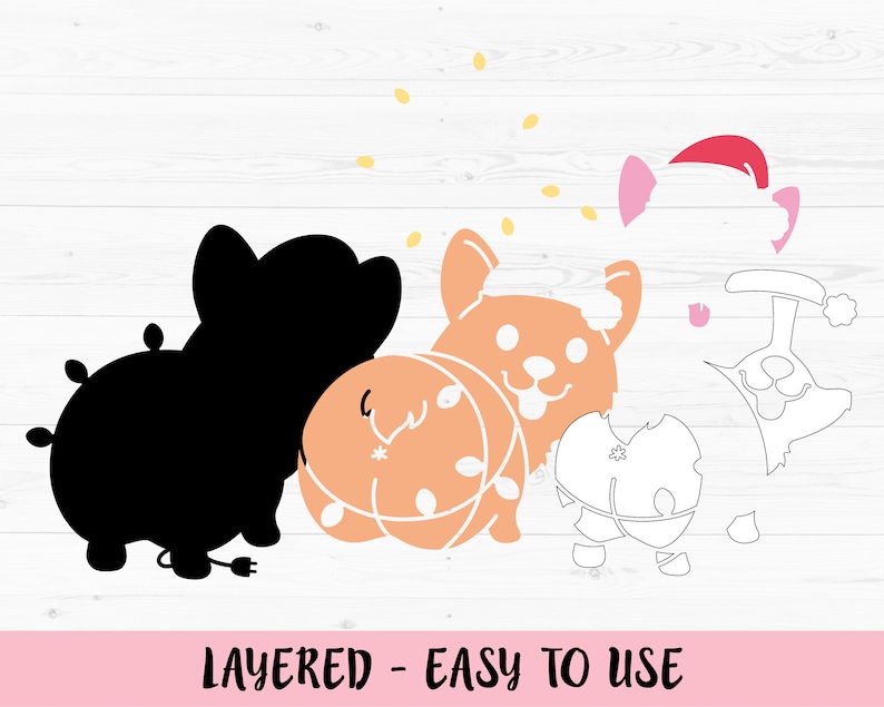 Free Free Layered Dog Svg 907 SVG PNG EPS DXF File