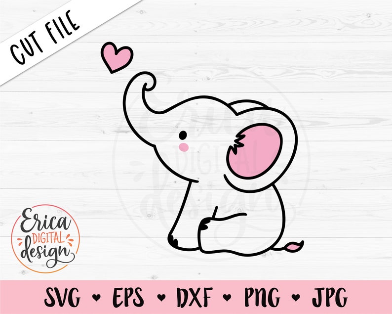 Free Free Vinyl Elephant Svg SVG PNG EPS DXF File