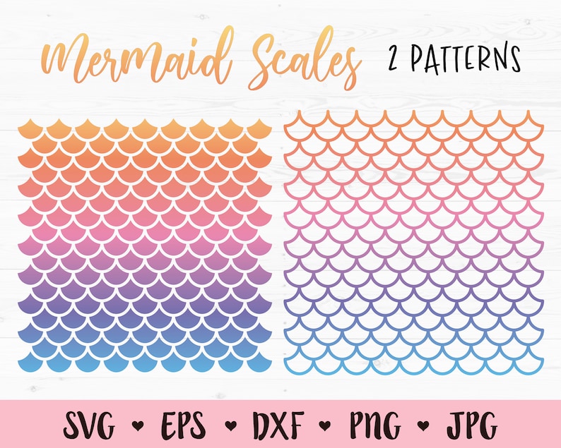 Free Free 158 Single Mermaid Scales Svg SVG PNG EPS DXF File