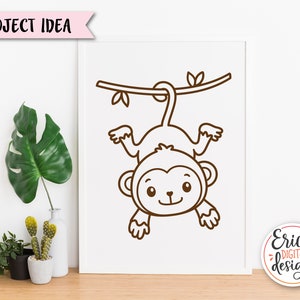 Safari Animals Outline SVG Cut File Cricut Silhouette Cute African ...