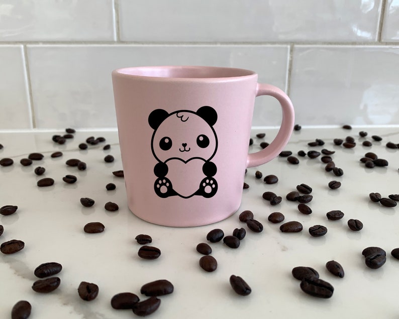 Download Cute baby panda heart outline SVG Kawaii panda Decal cut ...