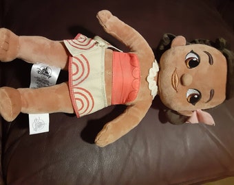 baby moana stuffed doll