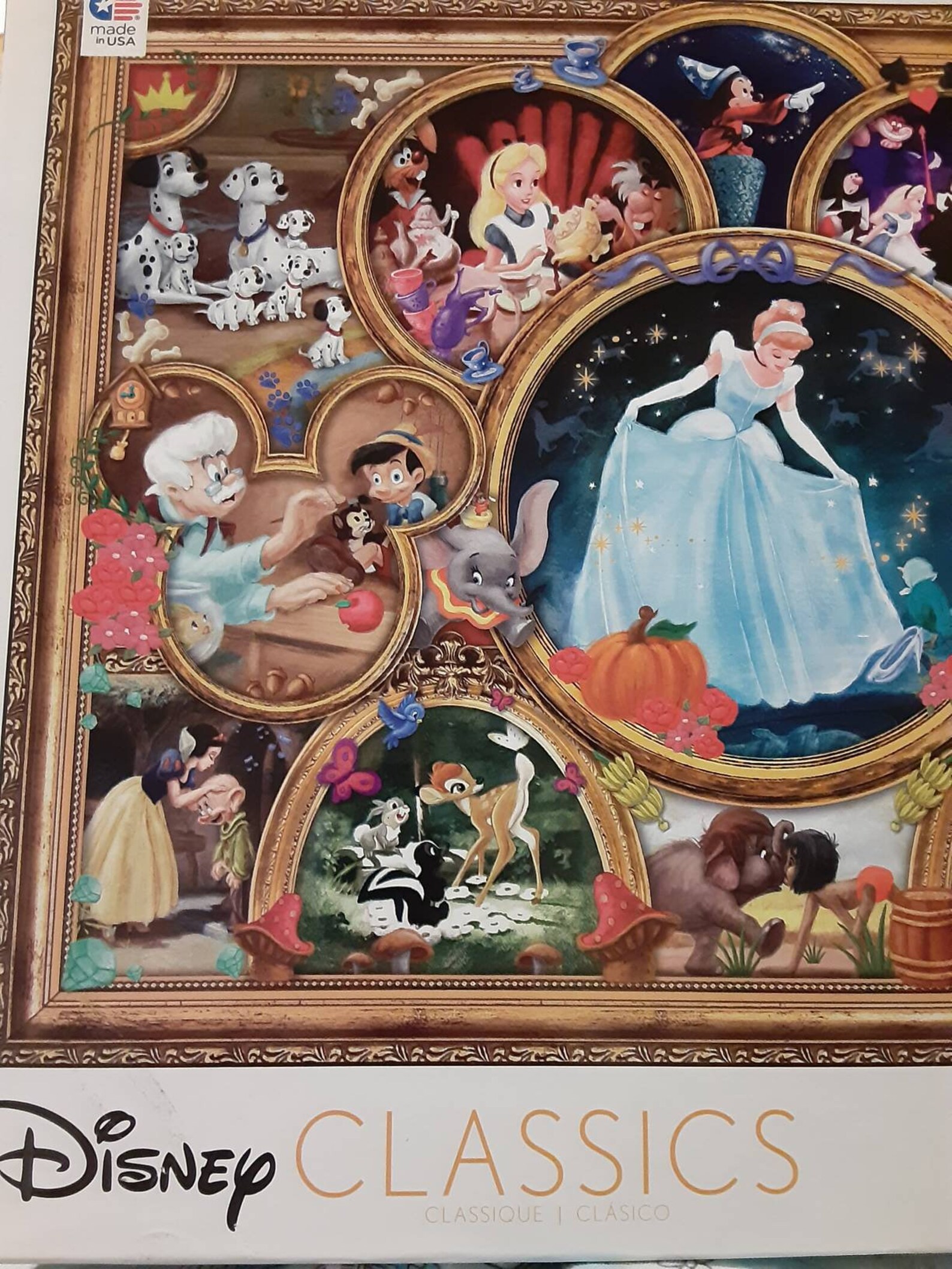 New Disney Classics jigsaw puzzle 1500 pieces Ages 12 and up Etsy
