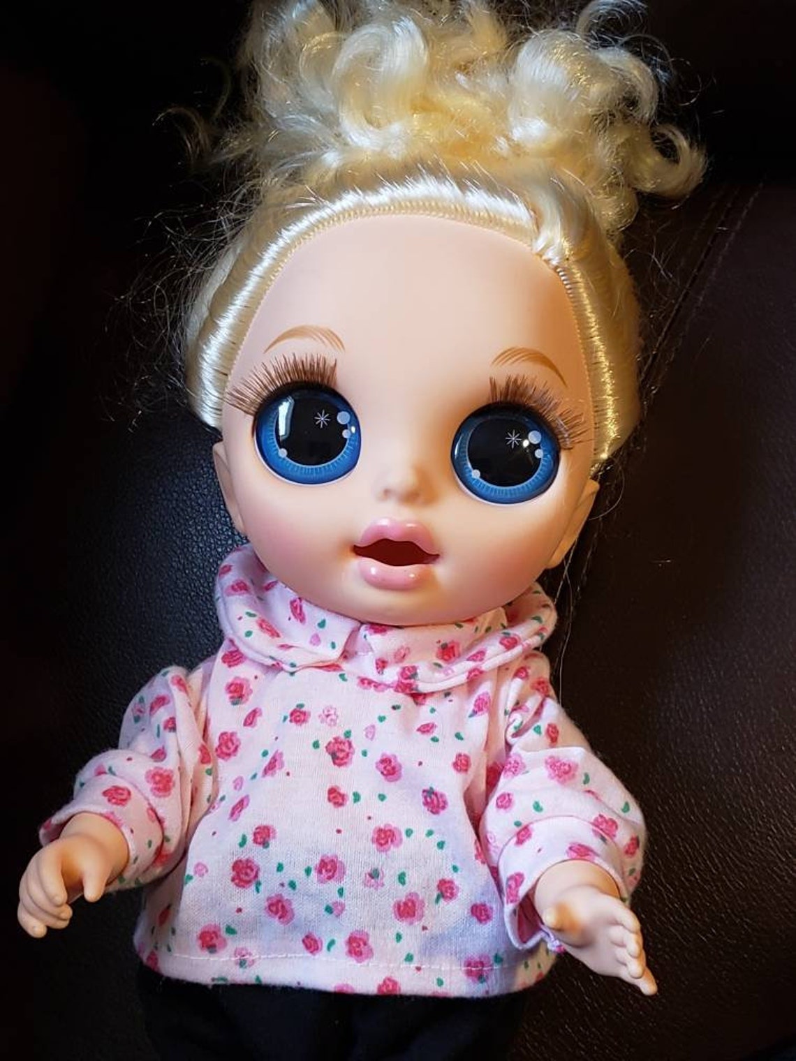 Baby Born Magic Potty Surprise doll Blue eyes Blonde Used BB Etsy