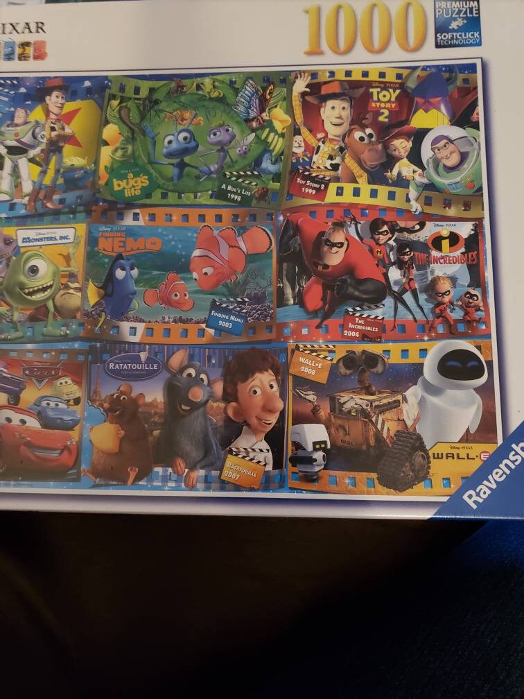 Nuevo rompecabezas Disney Pixar Movies 1000 piezas Etsy